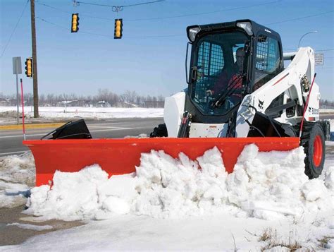 skid steer loader winter maintenance